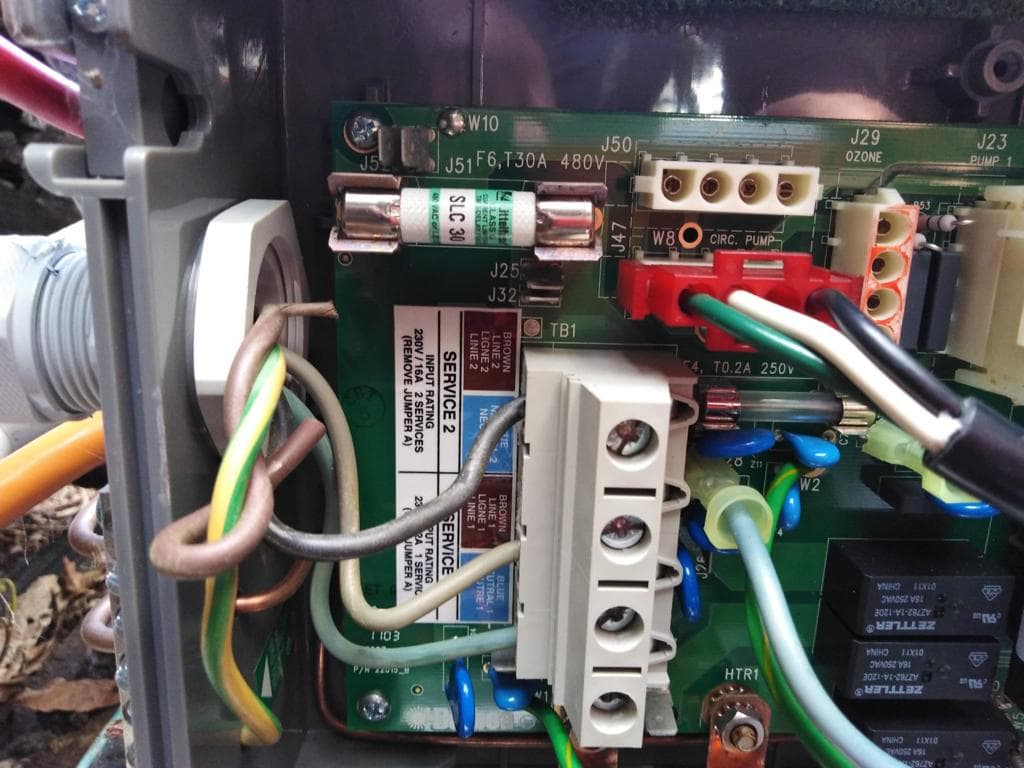 Diagnostic carte électronique sur spa Beachcomber
