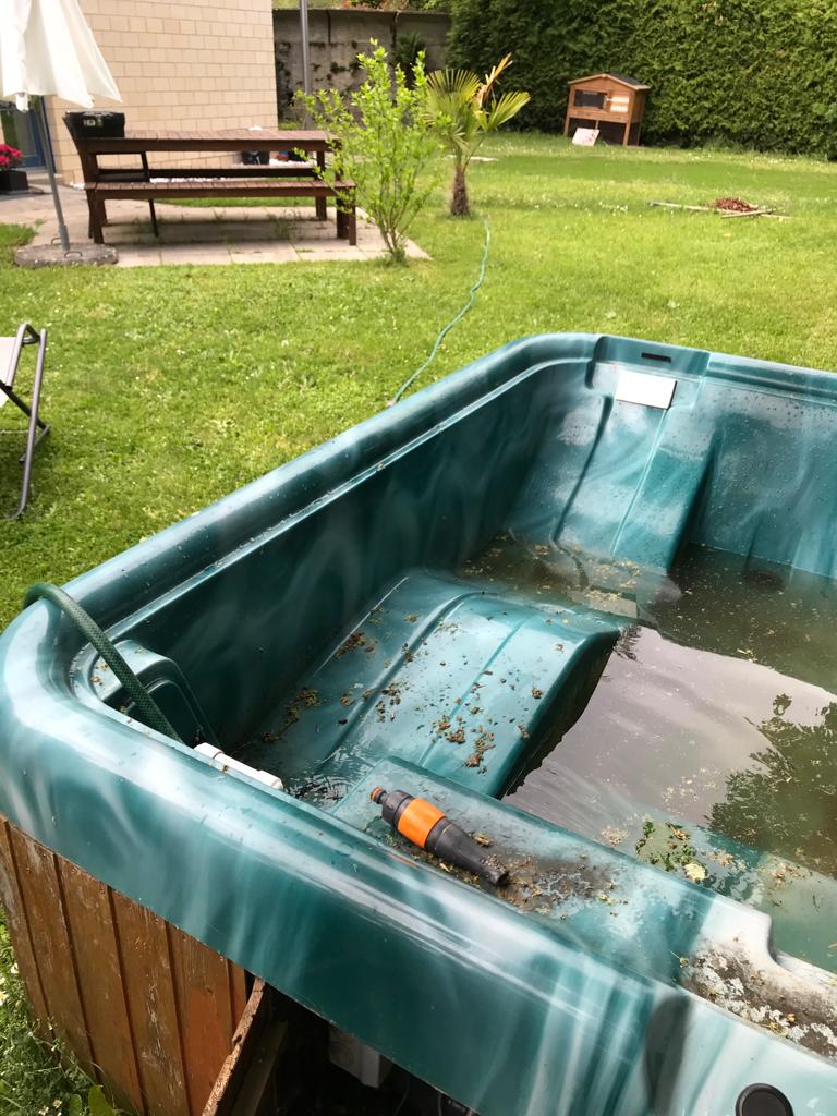 Diagnostic de réparation sur spa à Bôle