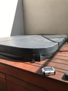 Remplacement couverture spa gris anthracite à Chêne-Bougeries