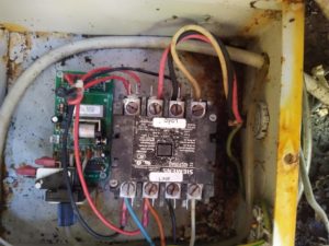 Rénovation sur un spa de nage